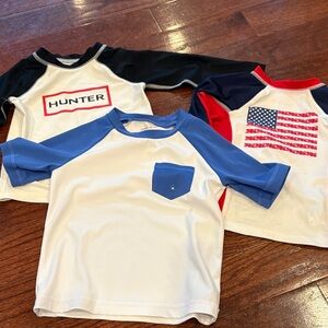 3 swim shirts 2t boys